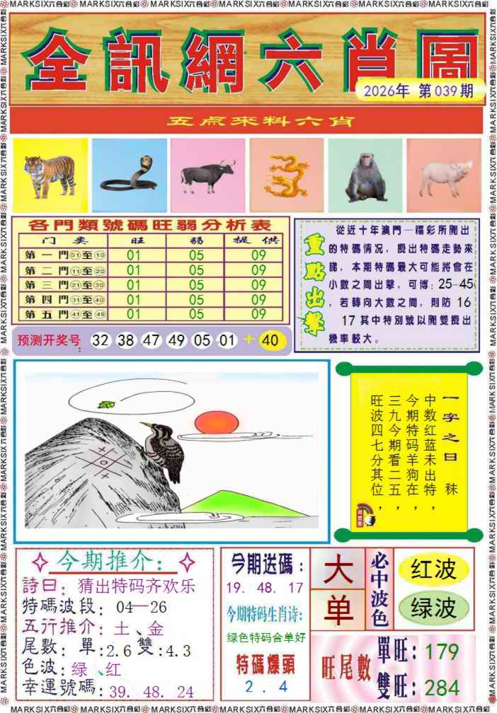 039期全讯网六肖图记录[图]